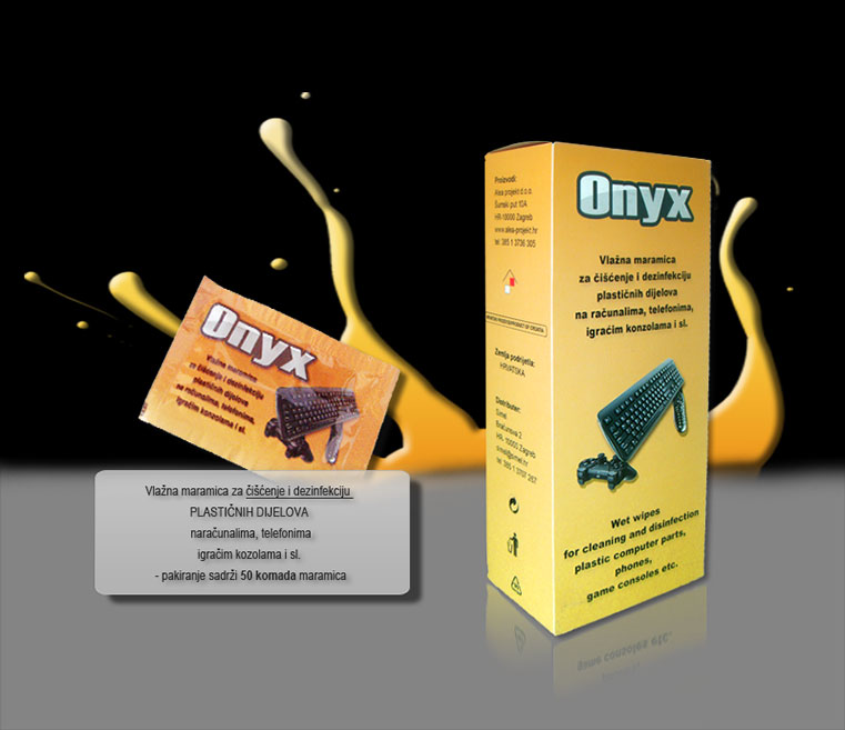 Vlažna maramica za čišćenje i dezinfekciju plastičnih dijelova na računalima, telefonima, igračim konzolama i sl. 